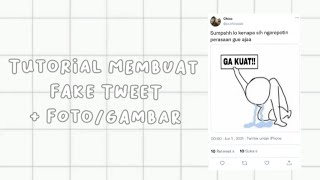 Tutorial Membuat Fake Tweet   Foto
