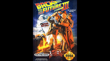 Back To The Future Part 3 Gameplay |Sega Genesis| With Commentary