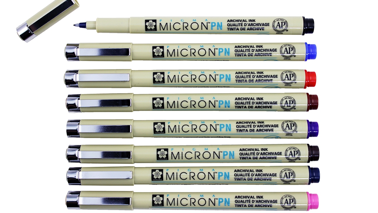 Sakura Pigma Micron PN - pen with pigmented ink - fine tip (0.5mm