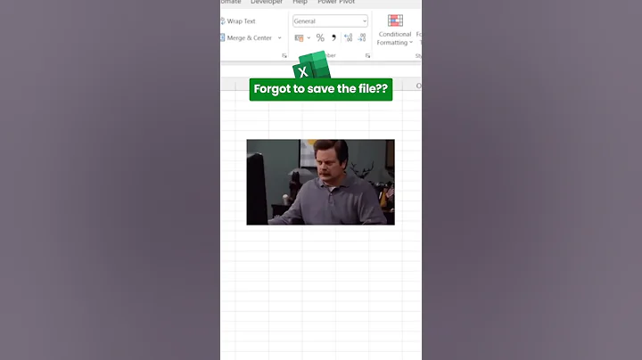 Recover Unsaved File In Excel ! Forgot to save file ? #exceltips #exceltricks #excel #excelhacks