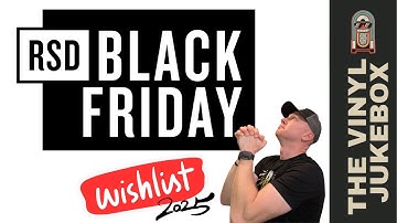 My Record Store Day Black Friday 2025 Wishlist