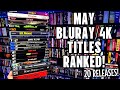 May Blu-ray and 4K Titles Ranked! | 20 Titles In Total!