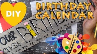 BIRTHDAY CALENDAR DIY TUTORIAL | TIME-LAPSE | CUP n Cakes Gourmet screenshot 5