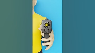 Bullet Ricochet Myth 🤔 ( Explained ) ( 3D Animation in Hindi ) #shorts
