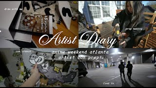 Download Lagu Prepping For My Biggest Event Ever! AWA Artist Con Crunch + How I Made My Display | Tiffany Weng MP3