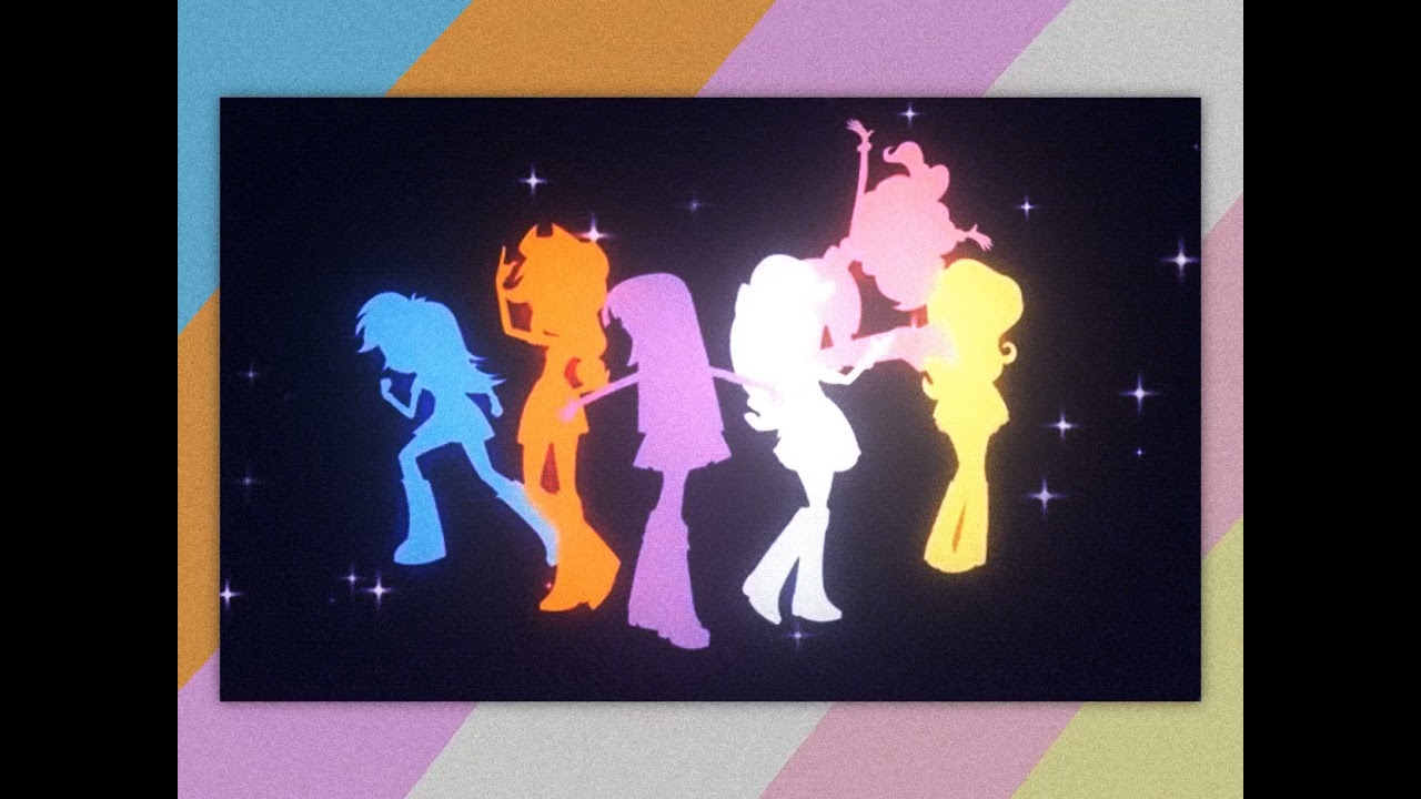 mlp equestria girls intro - slowed