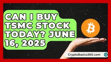 Can I Buy TSMC Stock Today? June 16, 2025 | Stock and Options Playbook