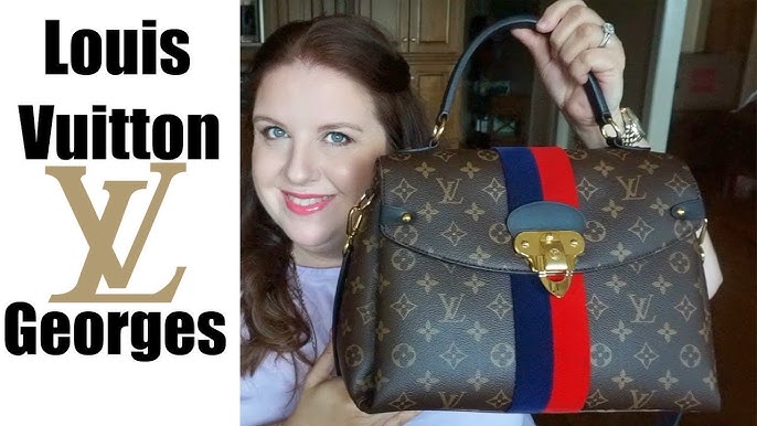 Louis Vuitton LOUIS VUITTON Georges BB Monogram Empreinte Noir 2way Handbag  Shoulder Bag M53941