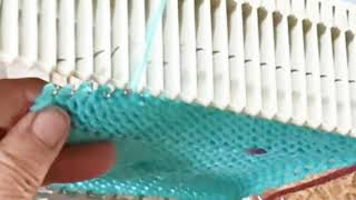 ripping out rows on knitting machines