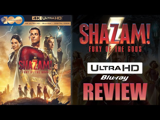 Shazam! Fury of the Gods 4K Blu-ray (4K Ultra HD + Blu-ray + Digital 4K)