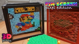 3D Printed Pin Screen Toy - Pixel Edition screenshot 1