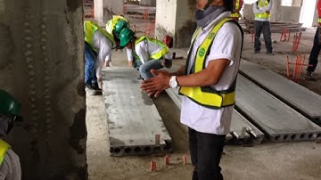 Installation the acotec wall panel - Lắp dựng tấm tường Acotec