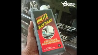 Black To Black Penghitam TRIM Motor dan Mobil merk HOKITA by HAZENstore