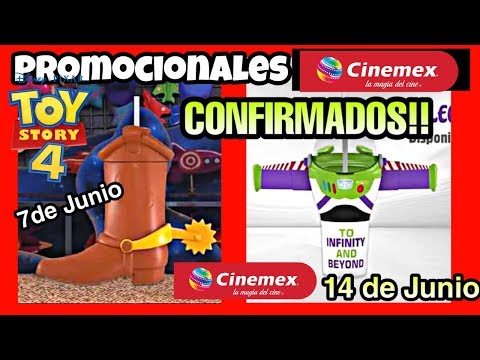 Termos Toy Story 4 de Cinemex!! Bota y Buzz Lightyear!!🤠🚀🚀