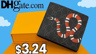 Unboxing a $3.24 Gucci Wallet from DHgate – Worth It?