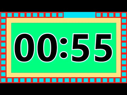 55 seconds countdown timer