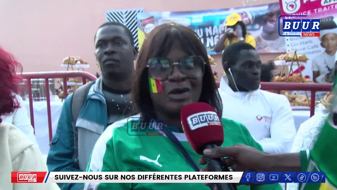 Guédiawaye: Folle Ambiance Des Supporters  Senegalais Avant Le Match...