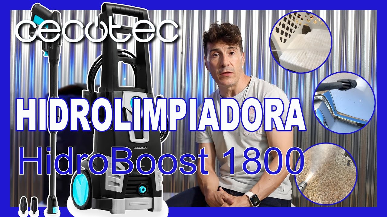 💦HIDROLIMPIADORA Cecotec HydroBoost 1.800 ✓ Prueba y Opinión