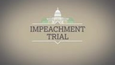 AP Explains: US Senate impeachment trial process