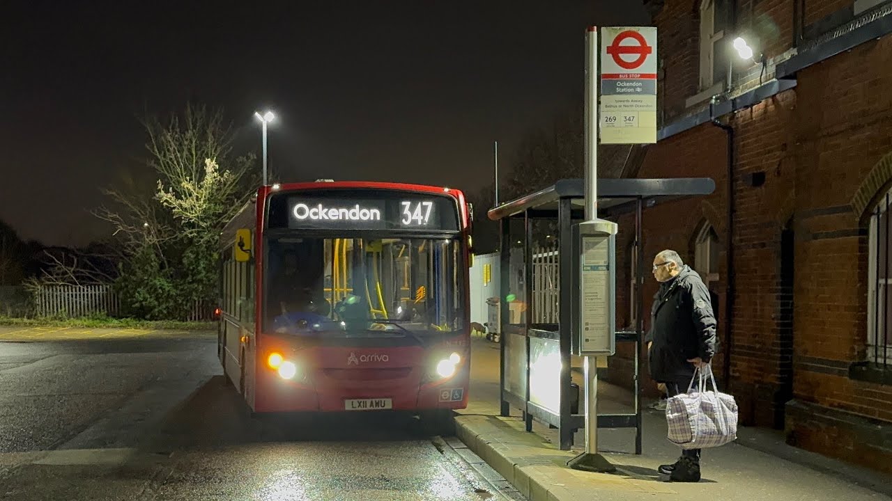 London Buses Route 347 Full Journey From Romford to Ockendon