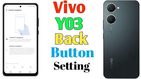 How To Vivo Y03 Back Button Setting(Uzzol Technology)