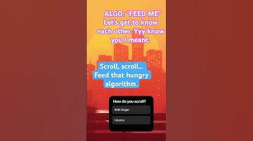 Scroll, scroll… feeding the hungry algorithm #aimusic