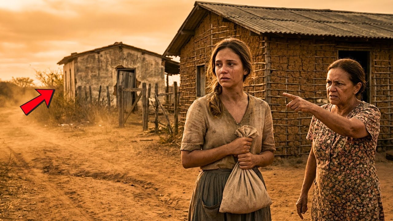 Viúva é humilhada e posta pra fora… mas encontra um RANCHO ABANDONADO  que muda tudo…