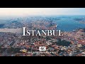 ISTANBUL in 4K – Sunset Bosphorus Skyline with Relaxing Piano, Kanun & Soft Ambient Music