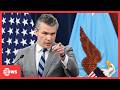 FULL Q&amp;A: Pete Hegseth &amp; Gen. Dan Caine Face Press Questions on Iran War Situation | AC1Z