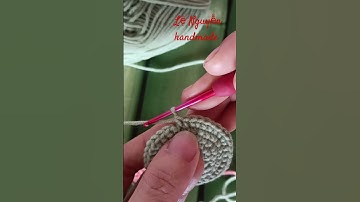 #crochet cách kết hàng/lên hàng không bị lộ cho mũi đơn