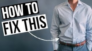 How To Perfectly Tuck In Your Shirt #MenFashions #1 ideas| Men&#39;s fashion hacks | #shorts #short