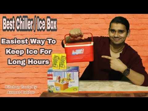 Best Ice Box / Chiller | Ice Remains Ice For Longer Hours If You Follow This Method 100%