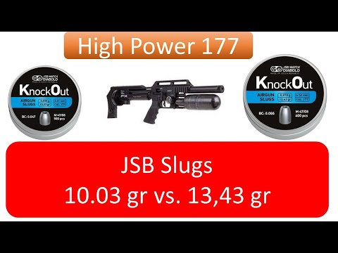 JSB Slugs 177 - 10gr and 13,43gr - which one is best?