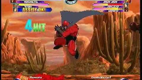 MvC2 Online (360): Brett (MSP) vs Combomaster7 (Mag/IM/Psy) 2 .:4.16.10:.
