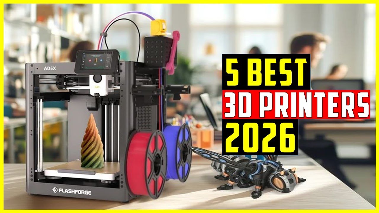 Top 5 Best 3d Printers (2026) – Ultimate Buyer’s Guide! - YouTube