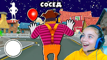 ИГРАЮ против КЛОУН ПРИВЕТ СОСЕД Dark Riddle ПОХОЖАЯ ИГРА на Hello Neighbor Обновление
