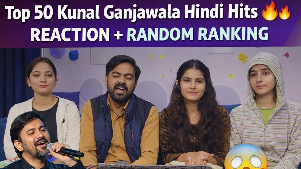 Top 50 Kunal Ganjawala Songs 🎧 | Hindi Songs Reaction & Random Ranking