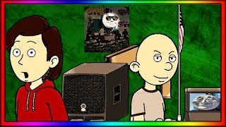 Coris & Clic Caillou Blast The Thomas The Dank Engine Theme Song Outside Of Their Schoolgrounded