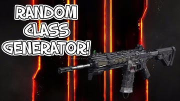 RANDOM CLASS GENERATOR! | Black Ops 3 Challenge |