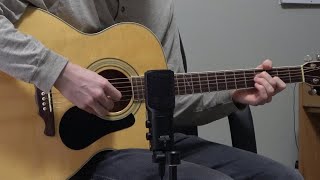 Iron &amp; Wine - Song In Stone (guitar cover)