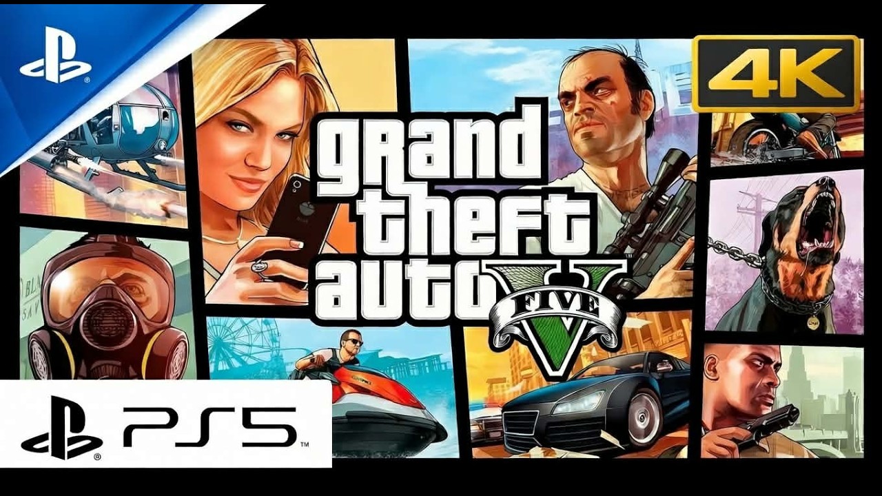 GTA V 2026 -- Gameplay (PS5) [4K60FPS] HDR