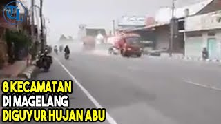 Pasca Erupsi Merapi, 8 Kecamatan di Magelang Diguyur Hujan Abu Vulkanik