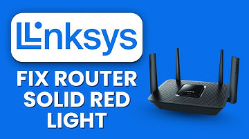 How to Fix Linksys Router Solid Red Light 🚨 Troubleshoot & Restore Internet Connection Quickly