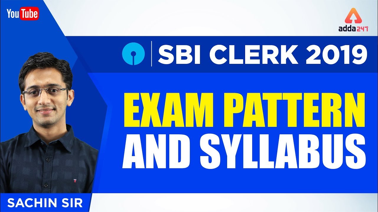 SBI Clerk Exam Pattern And Syllabus | Sachin Sir |