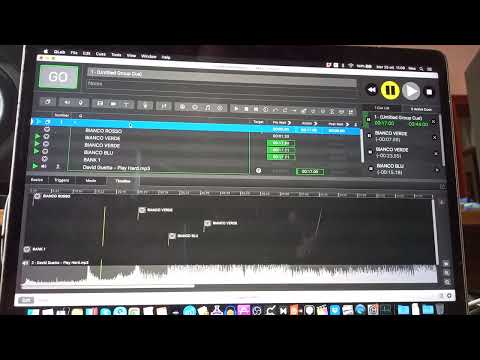 Qlab Timeline Lights whit Emu Enttec