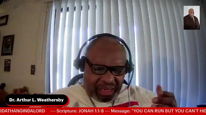 GOD IS SPEAKING with Dr. Arthur L. Weathersby of W...