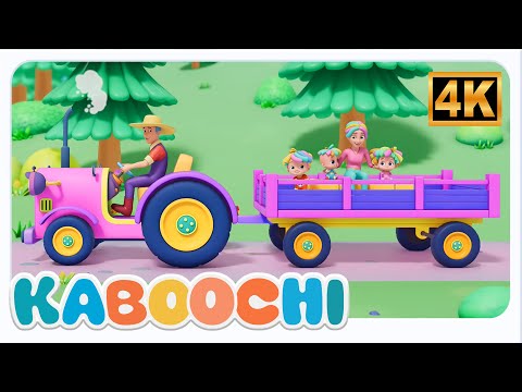 Kaboochi – The Tractor Wheels 🚜🎶 | Nursery Rhymes for Children