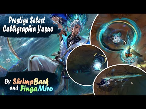 Prestige Select Calligraphia Yasuo - Wild Rift Port | Runeforge