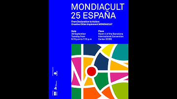 Mondiacult Barcelona 2025 - UNESCO Creative cities panel