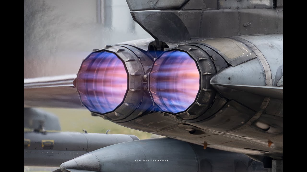 German air force Tornado IDS Launching from Norvenich air base.